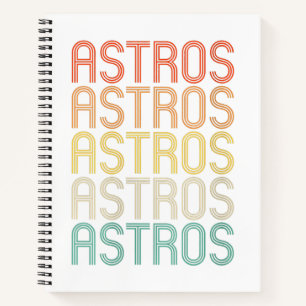 Dames Astros  Notitieboek