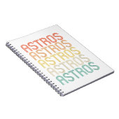 Dames Astros Notitieboek (Rechterzijde)