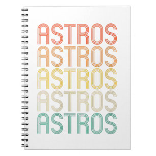 Dames Astros  Notitieboek