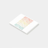 Dames Astros Post-it® Notes (Schuin)