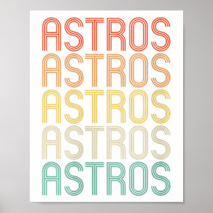 Dames Astros Poster