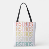 Dames Astros Tote Bag (Achterkant)