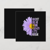 Dames augustus verjaardag Dames cadeau Grappige ma Kaart (Voorkant / Achterkant)