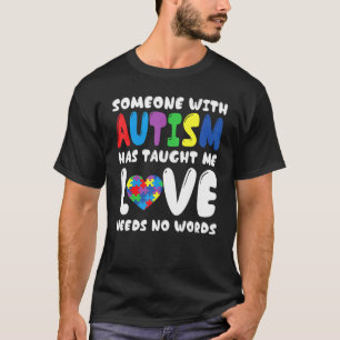 Dames Autisme Bewustzijn Steun Autisme Kinderen Vo T-shirt