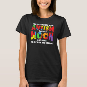 Dames Autisme Bewustzijn Steun Autisme Kinderen Vo T-shirt