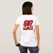 Dames Baby Doll Trey Davis Shirt (uitgerust) (Achterkant volledig)