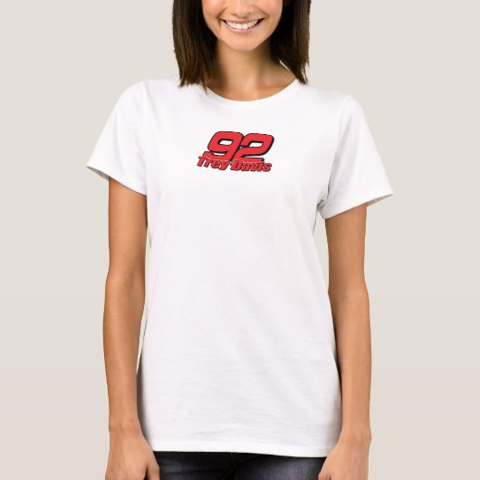 Dames Baby Doll Trey Davis Shirt (uitgerust) (Voorkant)