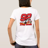 Dames Baby Doll Trey Davis Shirt (uitgerust) (Achterkant)