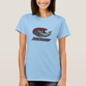 Dames babydoll (getailleerd) t-shirt (Voorkant)