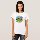 Dames Babydoll (wit) T-shirt (Voorkant volledig)