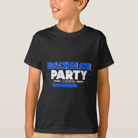 Dames Bachelor Loading Bruidegom Bruid Feest Grapp T-shirt (Voorkant)