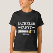 Dames Bachelor Loading Bruidegom Bruid Feest Grapp T-shirt (Voorkant)