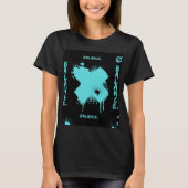 Dames Balance Abstract Grafisch T-shirt (Voorkant)