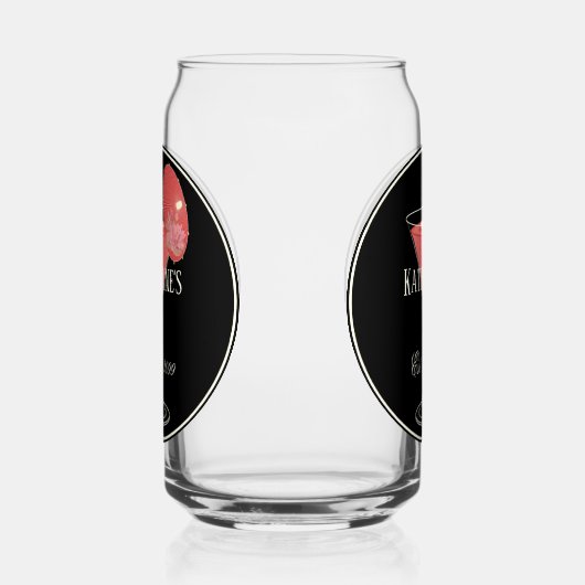 Dames Bar Ze Shed Drinkware Set Blikvorm Glas (Rechts)