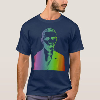 Dames Barack Obama Mis Me Toch Coole Smirk VNeck T-shirt