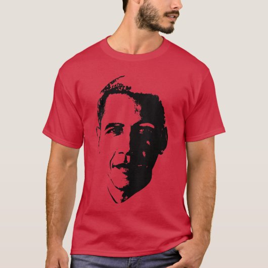 Dames Barack Obama VNeck T-shirt (Voorkant)