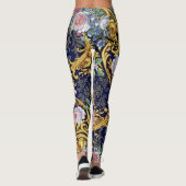 Dames Barok Design Leggings (Achterkant)