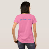 Dames Basic BeerDownload T-Shirt (Achterkant volledig)