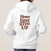 dames basic hoodie geniet van comfort deze (Achterkant)