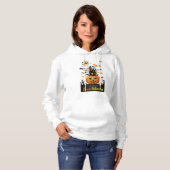 Dames Basic Hoodie Geniet van het comfort  (Voorkant volledig)
