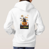 Dames Basic Hoodie Geniet van het comfort  (Achterkant)