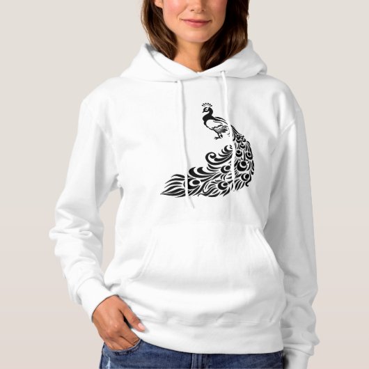 Dames Basic Hoodie Sweater (Voorkant)