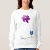 Dames basic sweater (Voorkant)