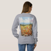 Dames Basic Sweatshirt (Achterkant volledig)