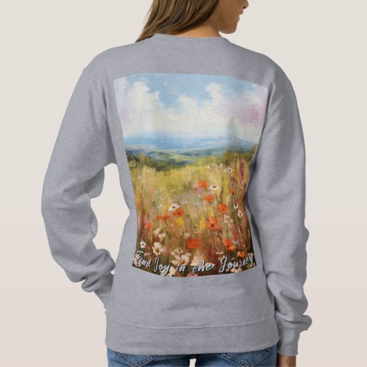 Dames Basic Sweatshirt (Achterkant)