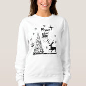 -Dames Basic Sweatshirt (Voorkant)