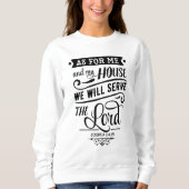 -Dames Basic Sweatshirt (Voorkant)