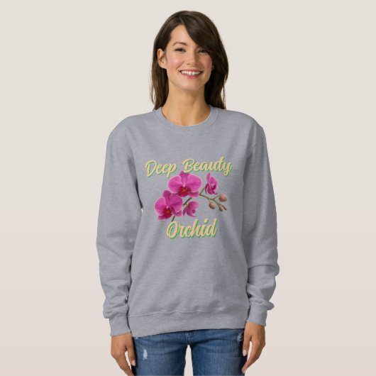 Dames Basic Sweatshirt (Voorkant volledig)