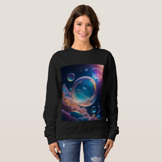 Dames Basic Sweatshirt (Voorkant volledig)