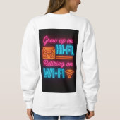 Dames Basic Sweatshirt (Achterkant)