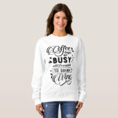 -Dames Basic Sweatshirt (Voorkant volledig)