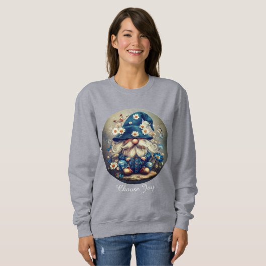 Dames Basic Sweatshirt Aanbiedingsprijs €26,95. (Voorkant volledig)