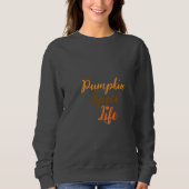 Dames Basic sweatshirt (Grijs) (Voorkant)