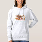 DAMES BASIC SWEATSHIRT MET CAPUCHON (Voorkant)