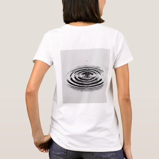 Dames Basic T-Shirt (Achterkant)