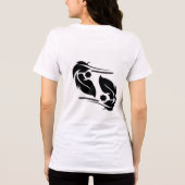 Dames Basic T-Shirt (Achterkant)