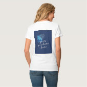 Dames Basic T-Shirt (Achterkant volledig)