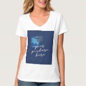 Dames Basic T-Shirt (Voorkant)