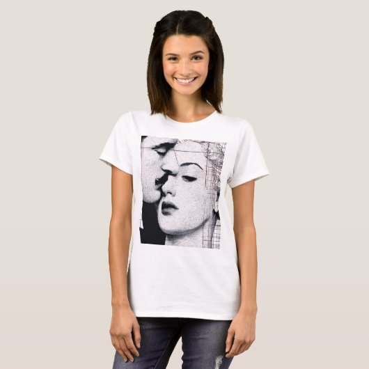 Dames Basic T-Shirt (Voorkant volledig)