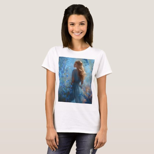 Dames Basic T-Shirt (Voorkant volledig)
