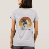 Dames Basic T-Shirt (Achterkant)