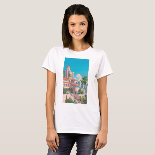 Dames Basic T-Shirt (Voorkant volledig)