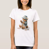 Dames Basic T-Shirt (Voorkant)