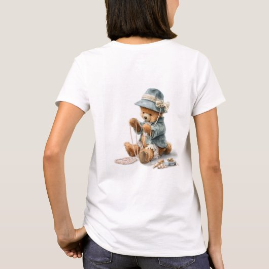 Dames Basic T-Shirt (Achterkant)