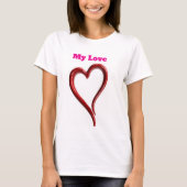 Dames Basic T-Shirt (Voorkant)