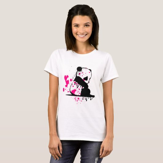 Dames Basic T-Shirt (Voorkant volledig)